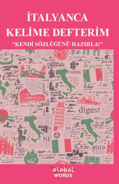 İtalyanca Kelime Defterim Kendi Sözlüğünü Hazırla - Kolektif kitap kapağı