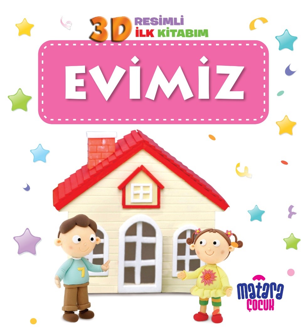 3D Resimli İlk Kitabım – Evimiz - Kolektif kitap kapağı