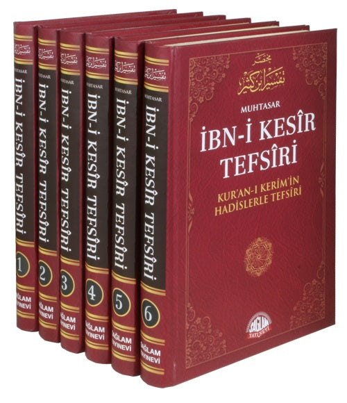 İbn-i Kesir Tefsiri Muhtasarı (6 Cilt+Şamua) / Kur'anı Kerim'in Hadislerle Tefsiri - İbn Kesir kitap kapağı