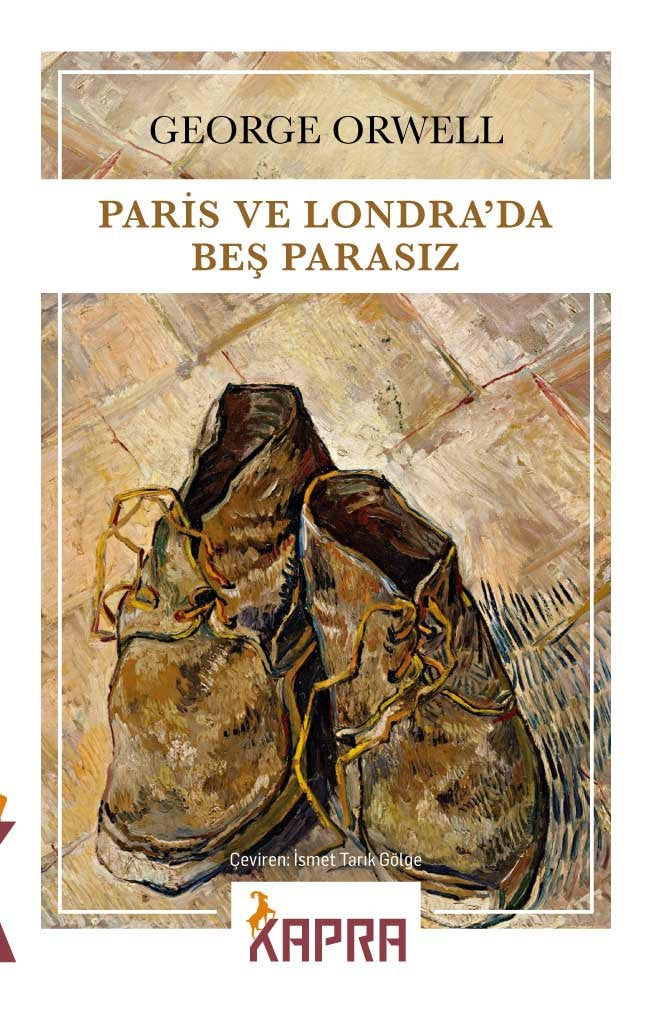 Paris ve Londra'da Beş Parasız - George Orwell kitap kapağı