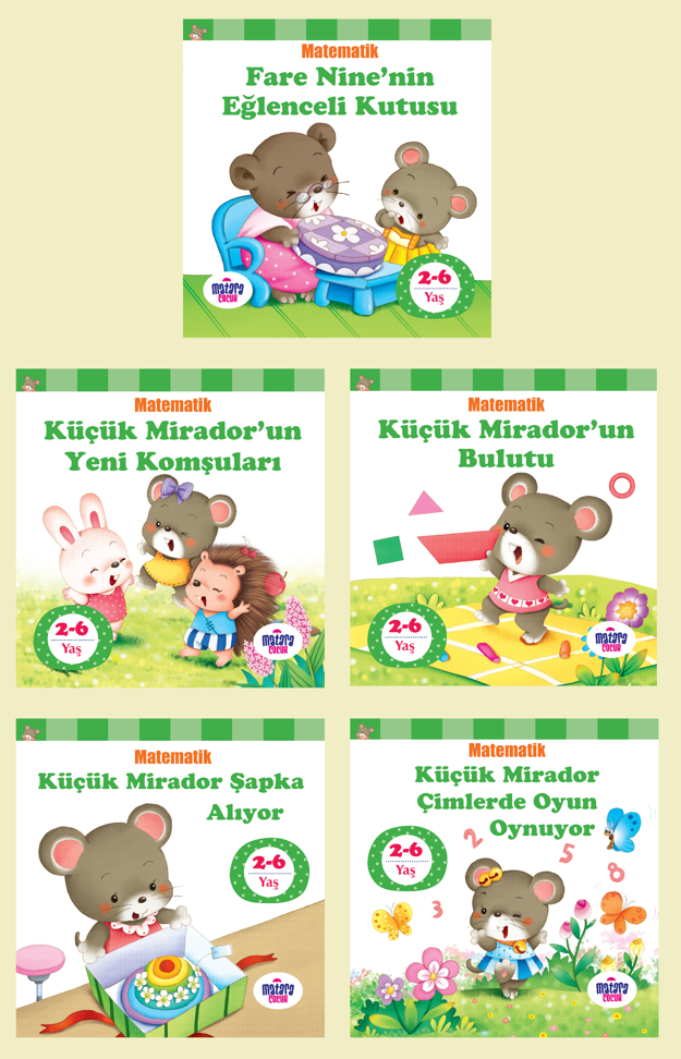 Küçük Mirador Matematik Seti (5 Kitap) - Kolektif kitap kapağı