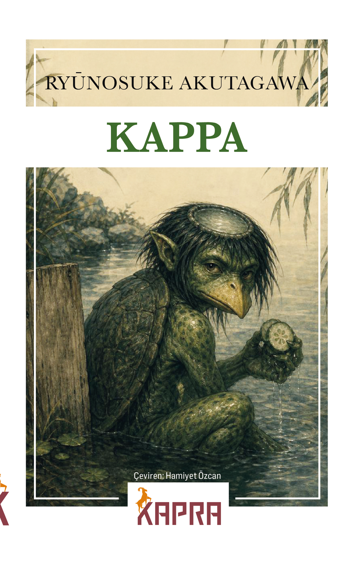 Kappa - Ryūnosuke Akutagawa kitap kapağı