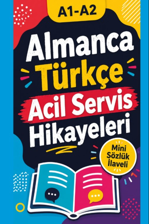 A1-A2 Almanca-Türkçe Acil Servis Hikayeleri - Kolektif kitap kapağı
