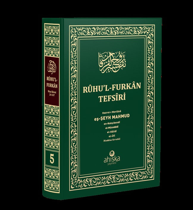 Ruhul Furkan Tefsiri 5. Cilt (Orta Boy – Ciltli) - Mahmud Ustaosmanoğlu kitap kapağı