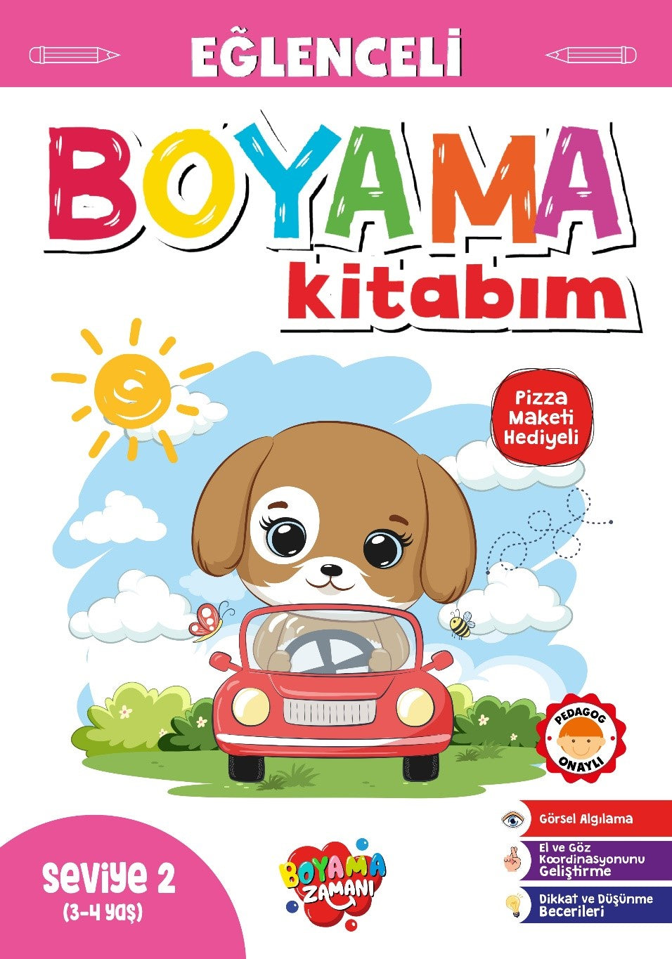 Eğlenceli Boyama Seviye 2 (3-4 Yaş) - Kolektif kitap kapağı