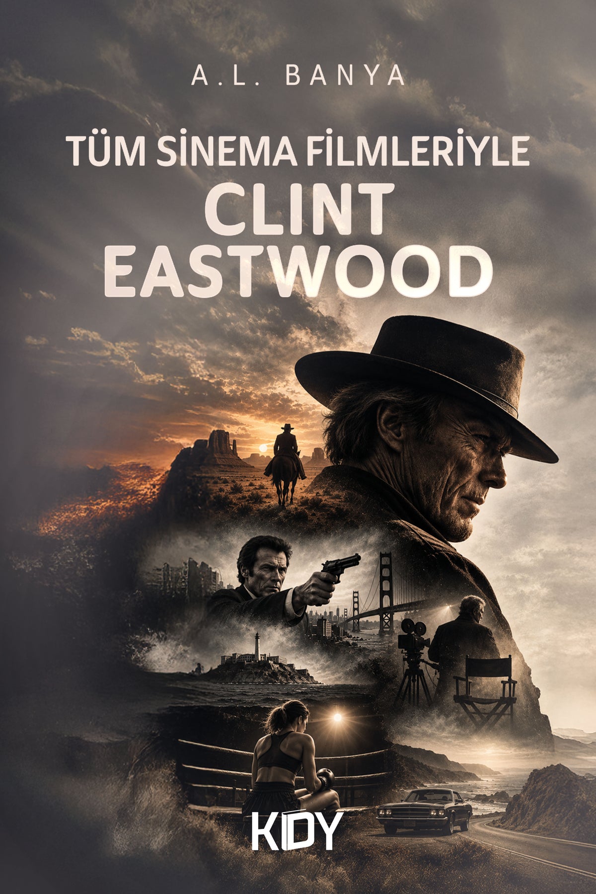 Tüm Sinema Filmleriyle Clint Eastwood - A. L. Banya kitap kapağı