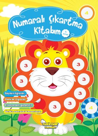 Numaralı Çıkartma Kitabım 3 - Mustafa Doğru kitap kapağı