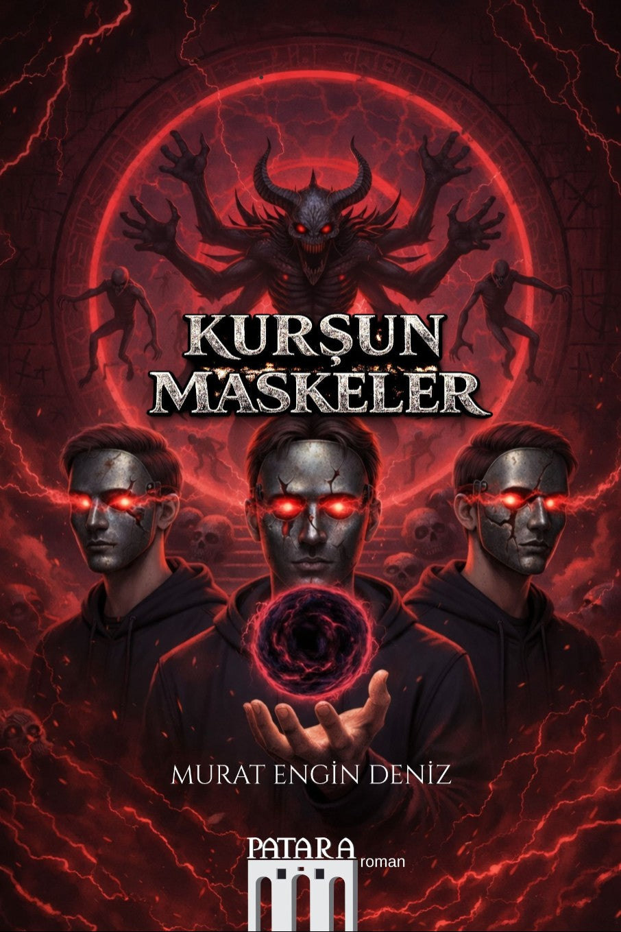 Kurşun Maskeler - Murat Engin Deniz kitap kapağı