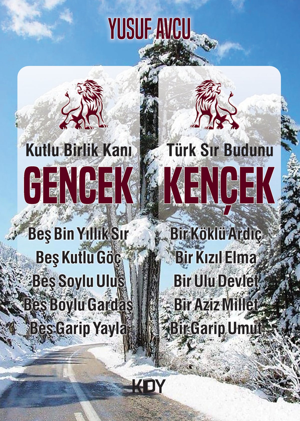 Kutlu Birlik Kanı Gencek, Türk Sır Budunu Kençek - Yusuf Avcu kitap kapağı