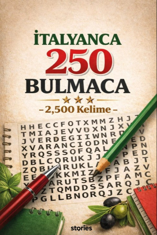 İtalyanca 250 Bulmaca -2,500 Kelime- - Orhan Karasu kitap kapağı