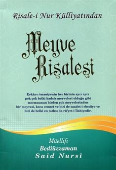 Meyve Risalesi, Risalei Nur Külliyatından (Büyük Boy-Kod:352) - Bediüzzaman Said Nursi kitap kapağı