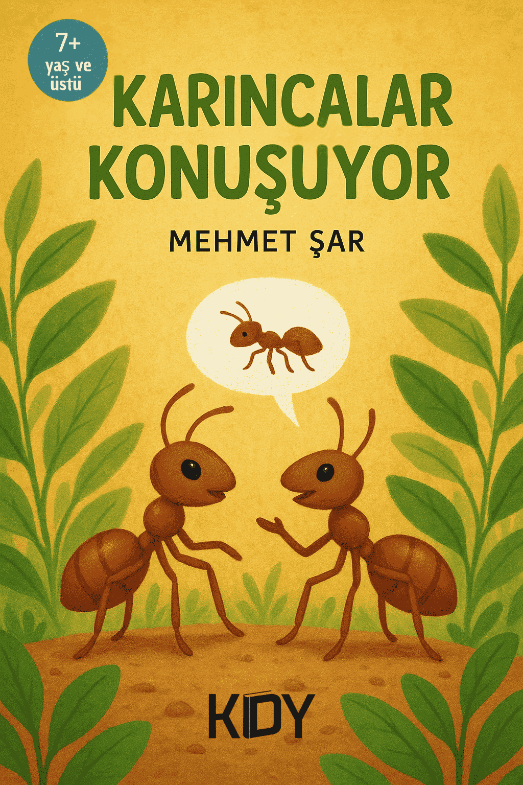 Karıncalar Konuşuyor - Mehmet Şar kitap kapağı