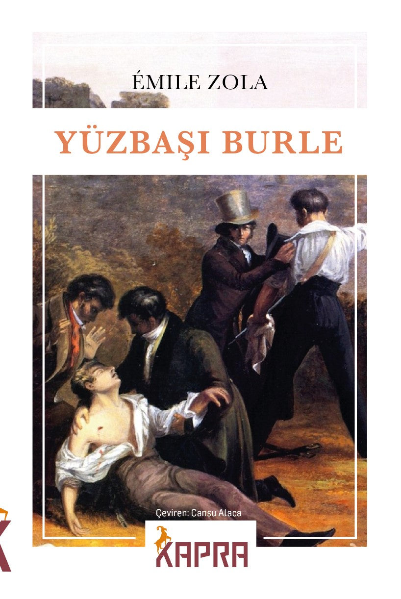 Yüzbaşı Burle - Emile Zola kitap kapağı