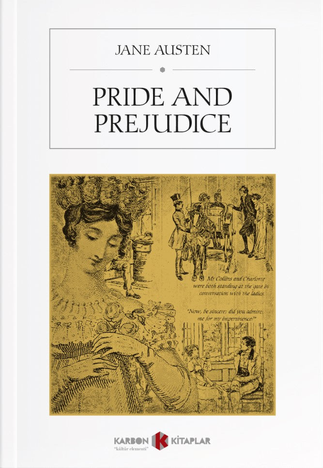 Pride and Prejudice - Jane Austen kitap kapağı
