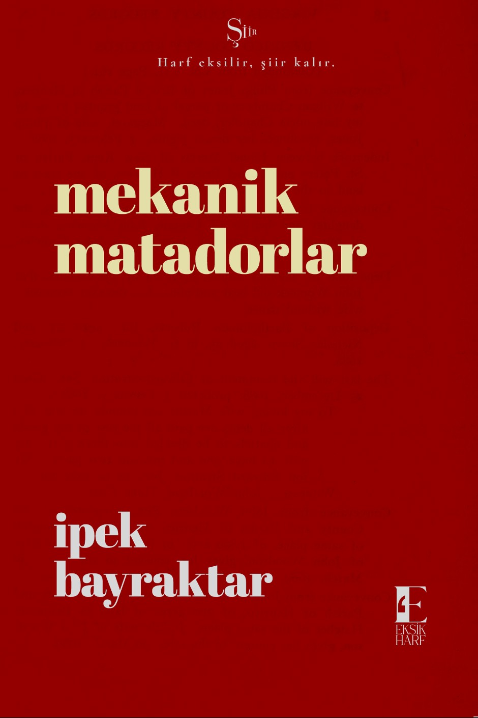 Mekanik Matadorlar - İpek Bayraktar kitap kapağı