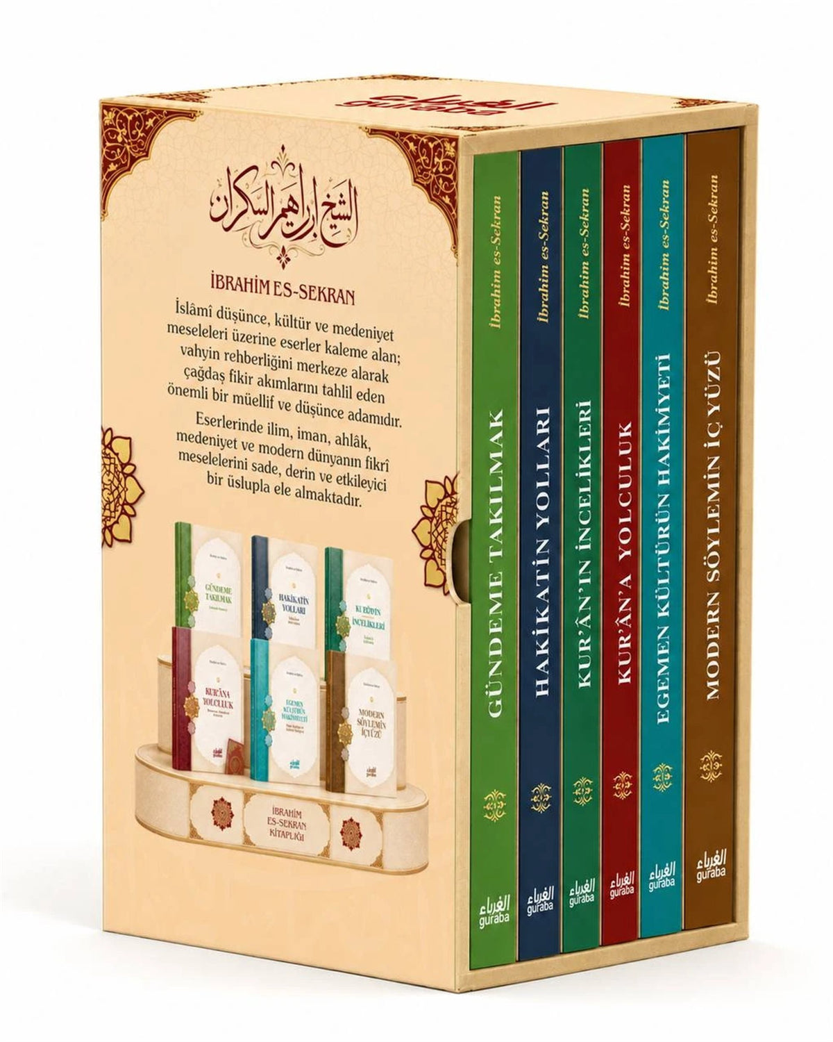 İbrahim-es Serkan Kitaplığı (6 Kitap Set) Özel Kutulu - İbrahim b. Ömer es-Sekran kitap kapağı