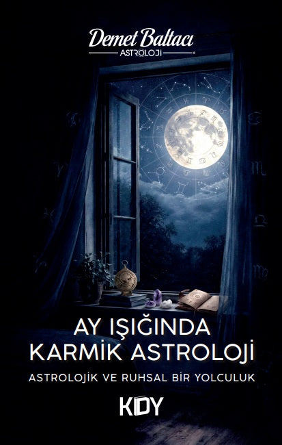 Ay Işığında Karmik Astroloji - Demet Baltacı kitap kapağı