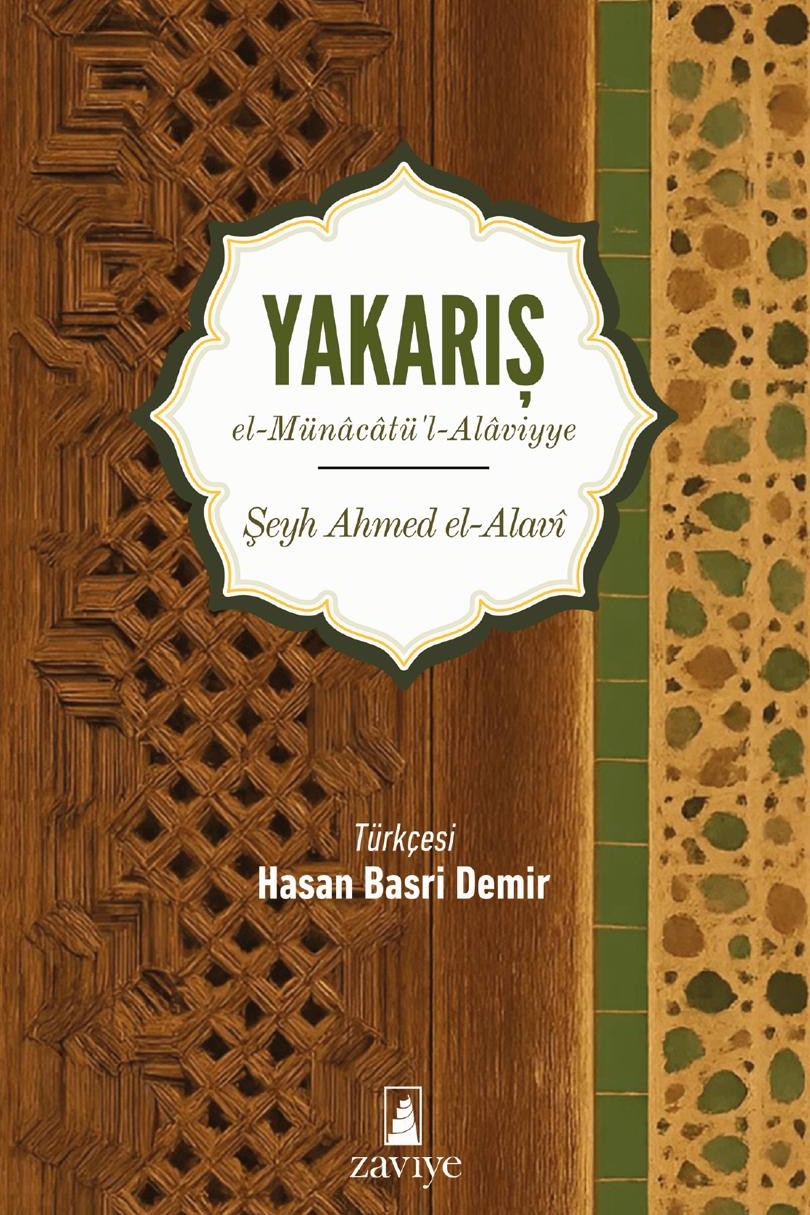 Yakarış el-Münacatü'l-Alaviyye - Şeyh Ahmed el-Alavi kitap kapağı