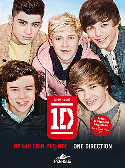 One Direction Hayallerin Peşinde - One Direction kitap kapağı