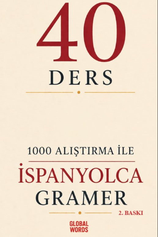 40 Ders 1000 Alıştırma İle İspanyolca Gramer - Kolektif kitap kapağı