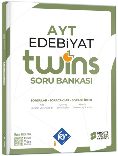 2027 AYT Twins Edebiyat Soru Bankası - Kolektif kitap kapağı
