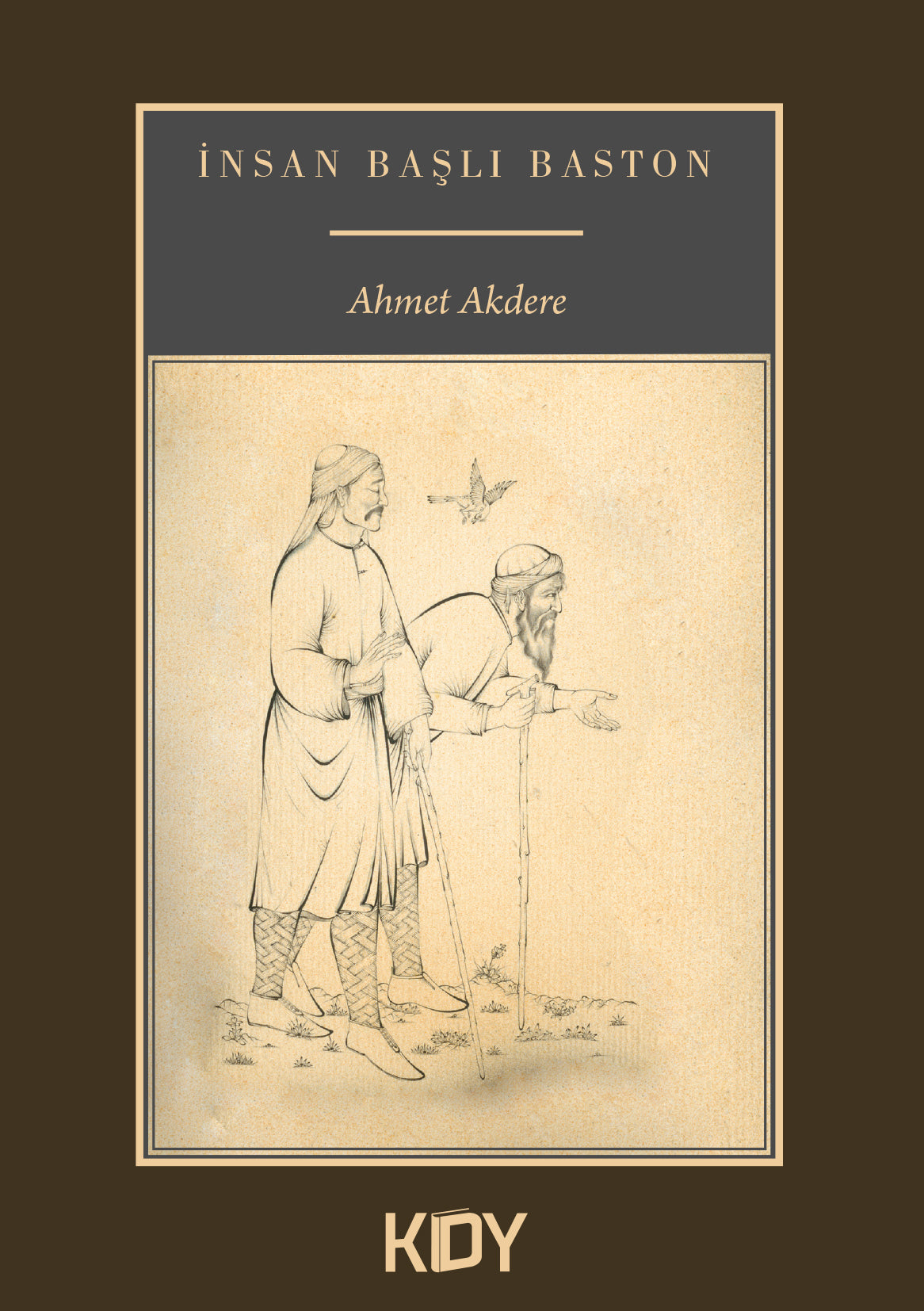 İnsan Başlı Baston - Ahmet Akdere kitap kapağı