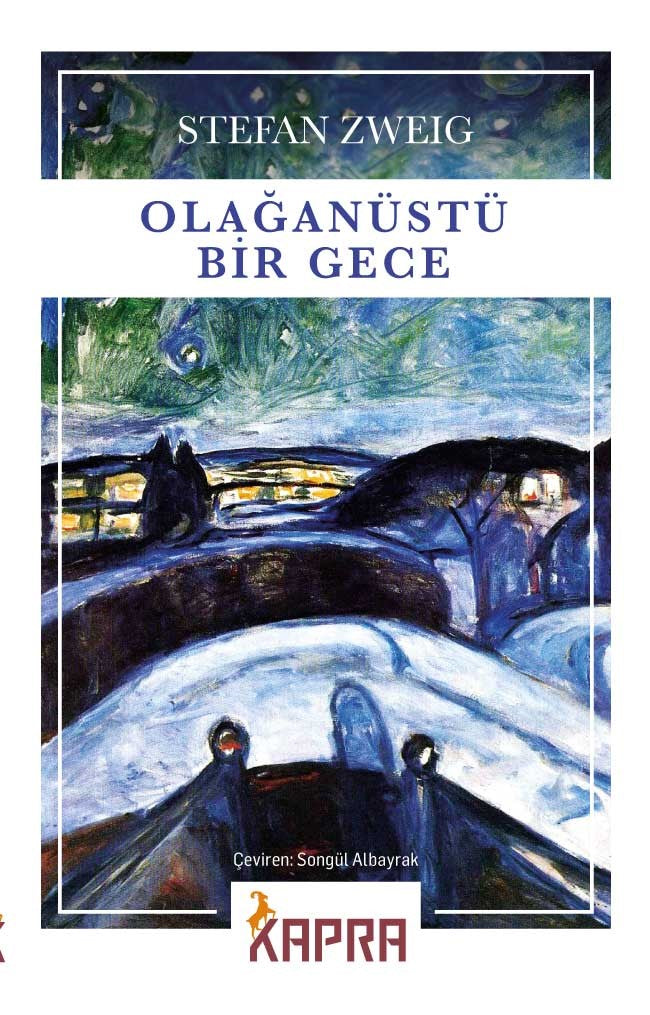 Olağanüstü Bir Gece - Stefan Zweig kitap kapağı