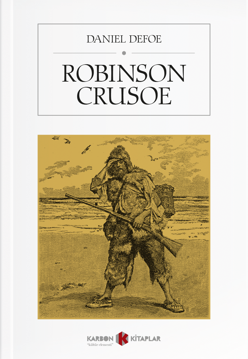 Robinson Crusoe - Daniel Defoe kitap kapağı