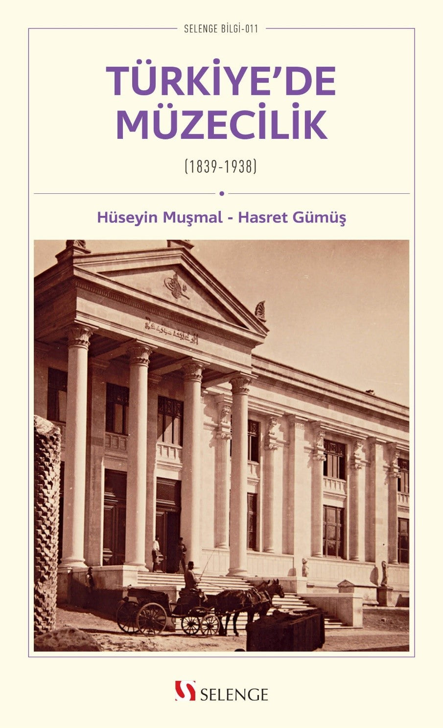 Türkiye'de Müzecilik (1839-1938) - Dr. Hüseyin Muşmal kitap kapağı
