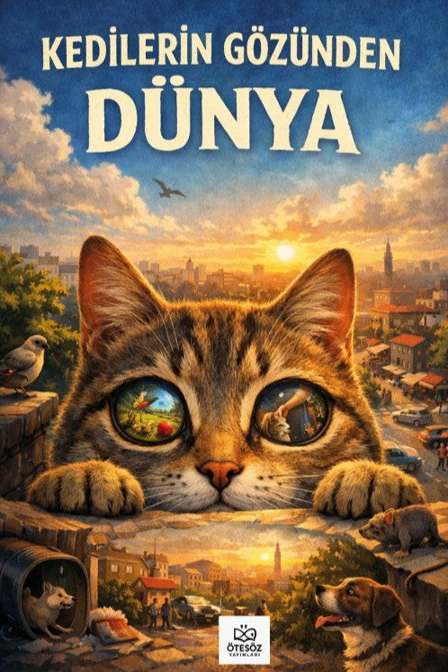 Kedilerin Gözünden Dünya - Sevgi Yiğit Karasu kitap kapağı