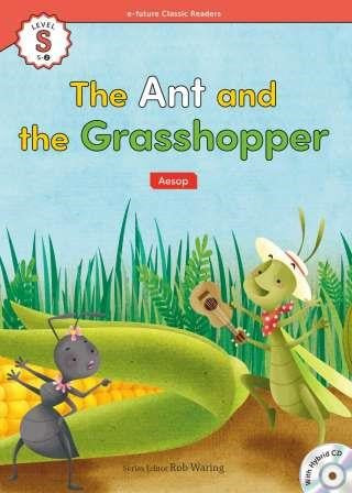 The Ant and the Grasshopper +Hybrid CD (eCR Starter) - Aesop kitap kapağı