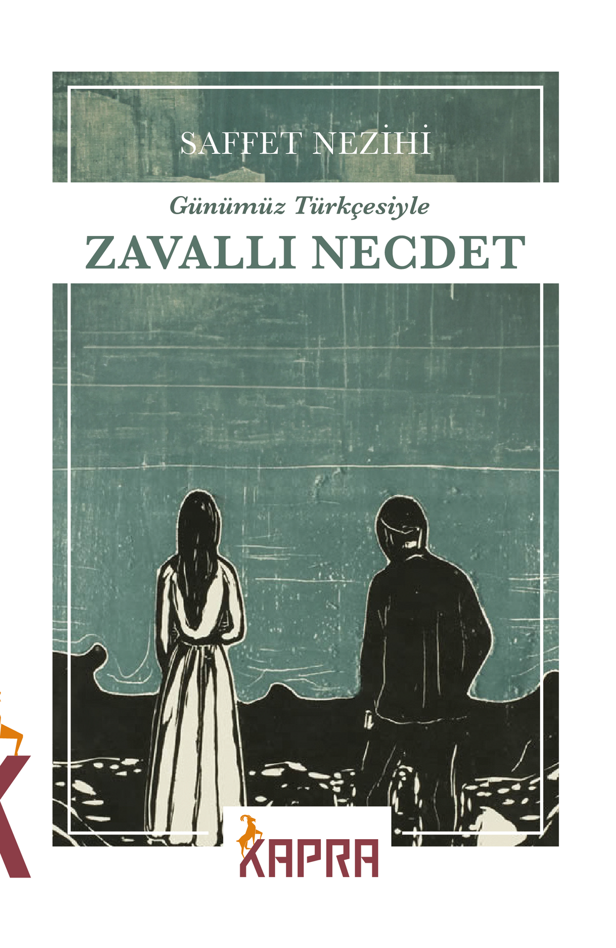 Zavallı Necdet - Günümüz Türkçesiyle - Saffet Nezihi kitap kapağı