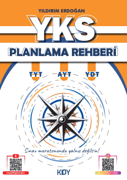 YKS Planlama Rehberi - Yıldırım Erdoğan kitap kapağı
