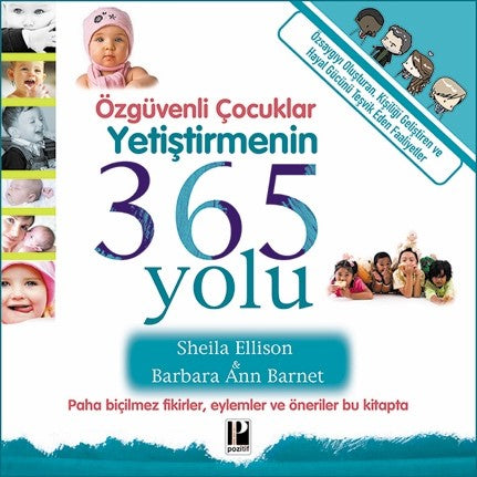 Özgüvenli Çocuklar Yetiştirmenin 365 Yolu - Sheila Ellison kitap kapağı