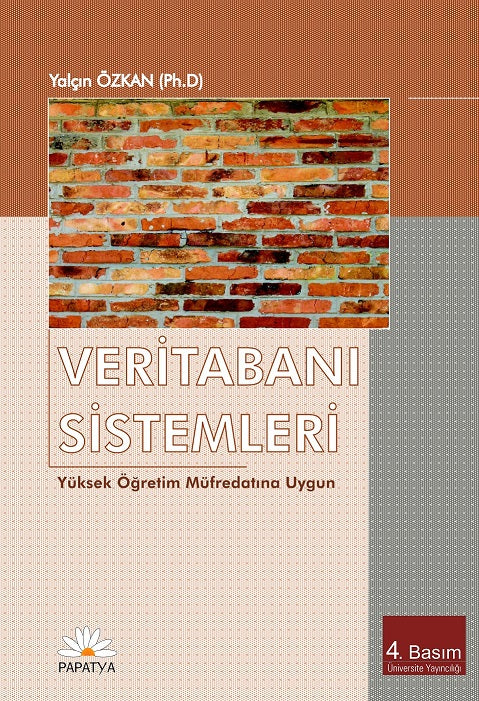 Veritabanı Sistemleri / Yüksek Öğrenim Müfredatına Uygun - Yalçın Özkan kitap kapağı