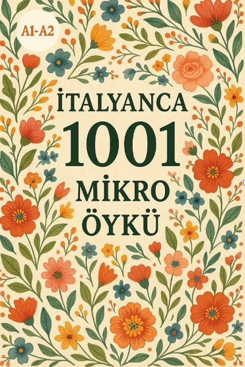 A1-A2 İtalyanca 1001 Mikro Öykü - Kolektif kitap kapağı