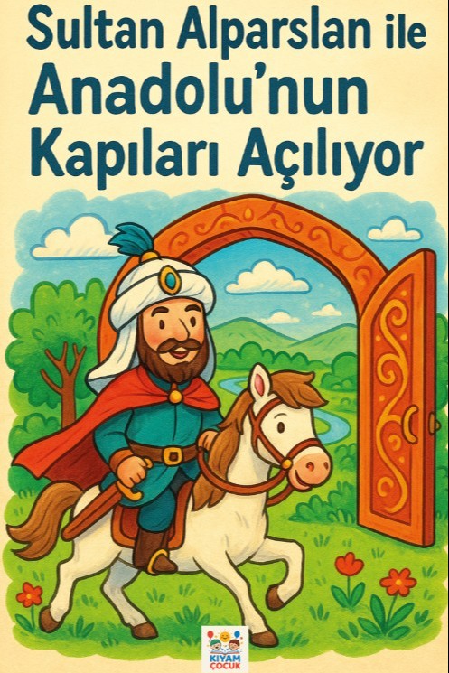 Sultan Alparslan ile Anadolu'nun Kapıları Açılıyor - Sevgi Yiğit Karasu kitap kapağı