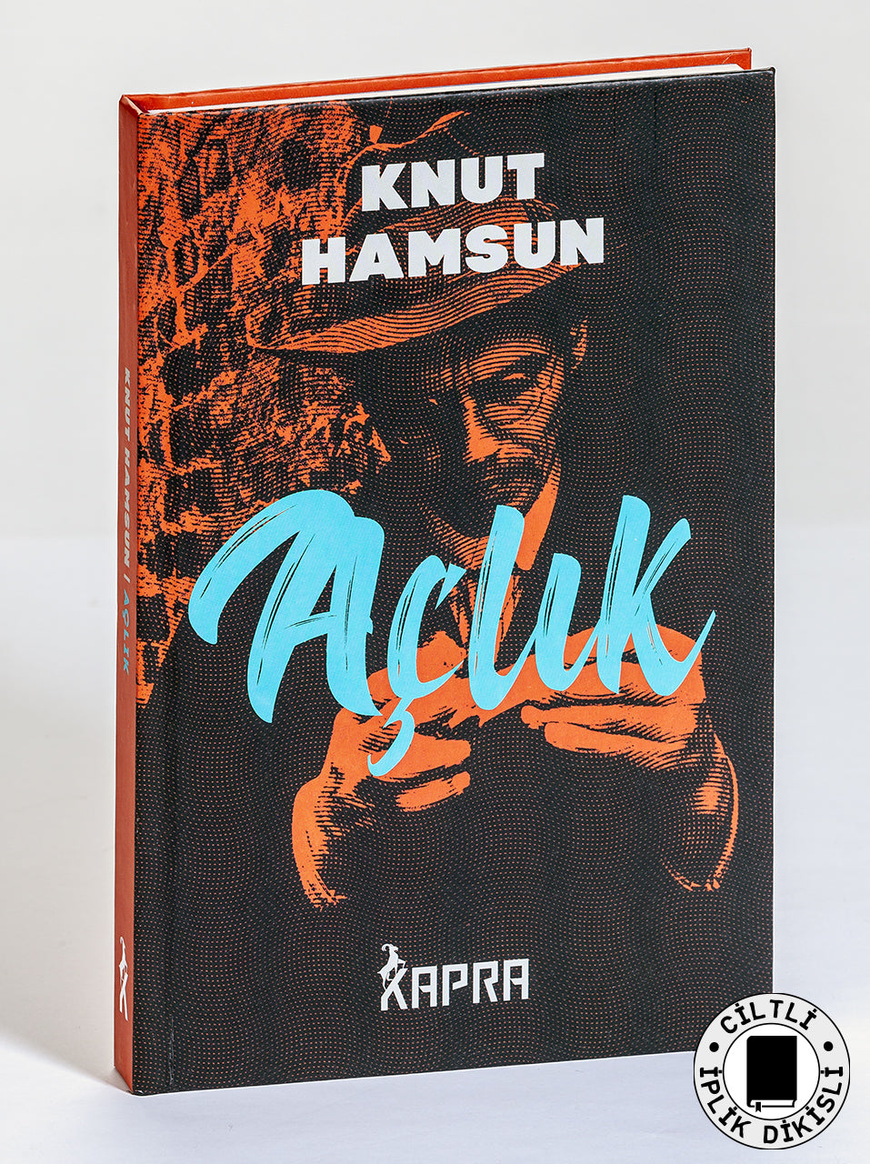 Açlık (Ciltli, İplik Dikişli) - Knut Hamsun kitap kapağı