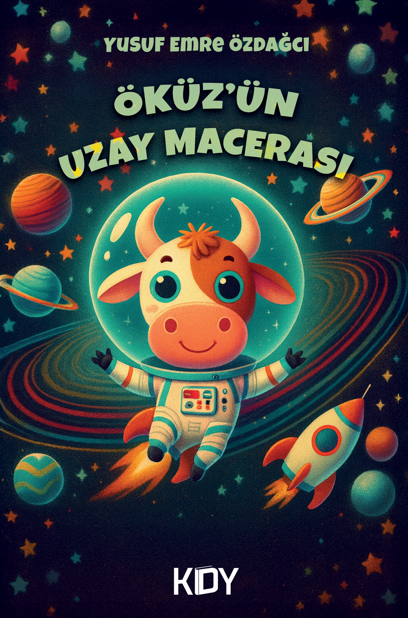Öküz'ün Uzay Macerası - Yusuf Emre Özdağcı kitap kapağı