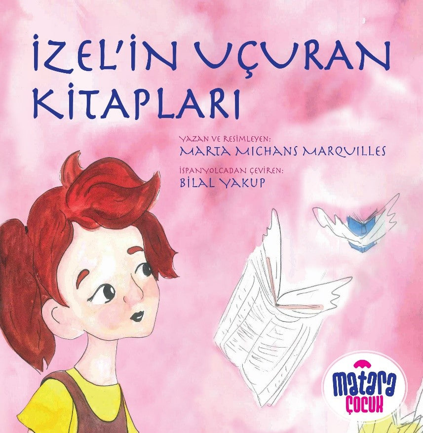 İzel'in Uçuran Kitapları - Marta Michans Marquilles kitap kapağı