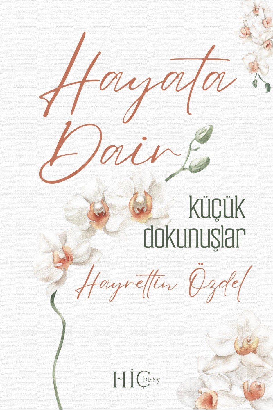 Hayata Dair Küçük Dokunuşlar - Hayrettin Özdel kitap kapağı