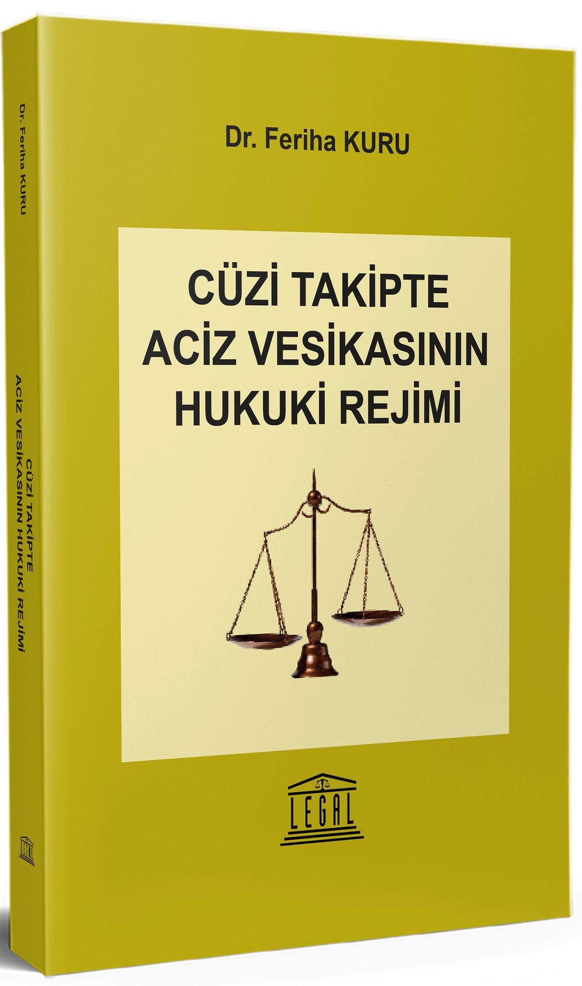 Cüzi Takipte Aciz Vesikasının Hukuki Rejimi - Dr. Feriha Kuru kitap kapağı