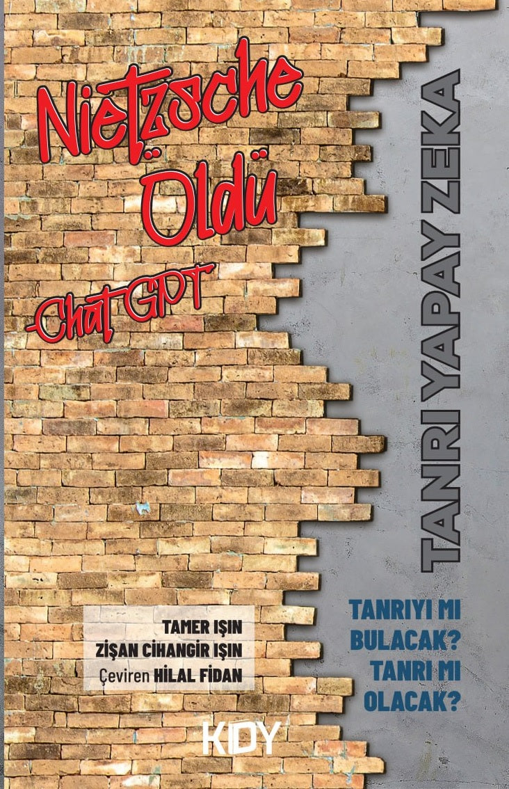 Tanrı Yapay Zeka - Tamer Işın kitap kapağı