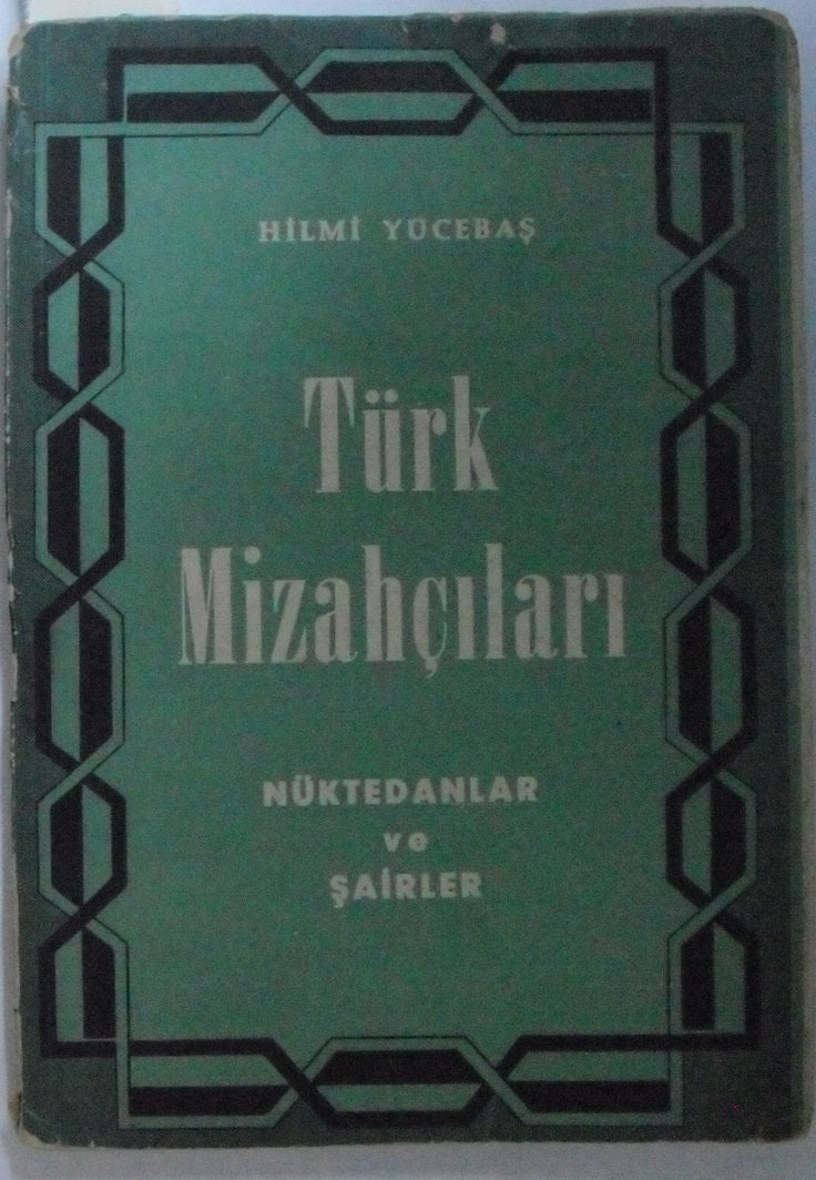 Türk Mizahçıları Nüktedanlar ve Şairler (12-G-19 ) - Hilmi Yücebaş kitap kapağı