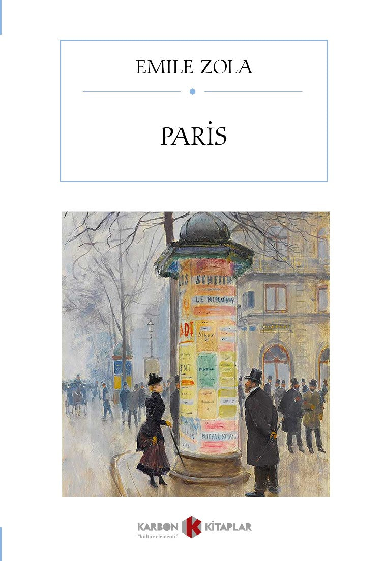 Paris - Emile Zola kitap kapağı