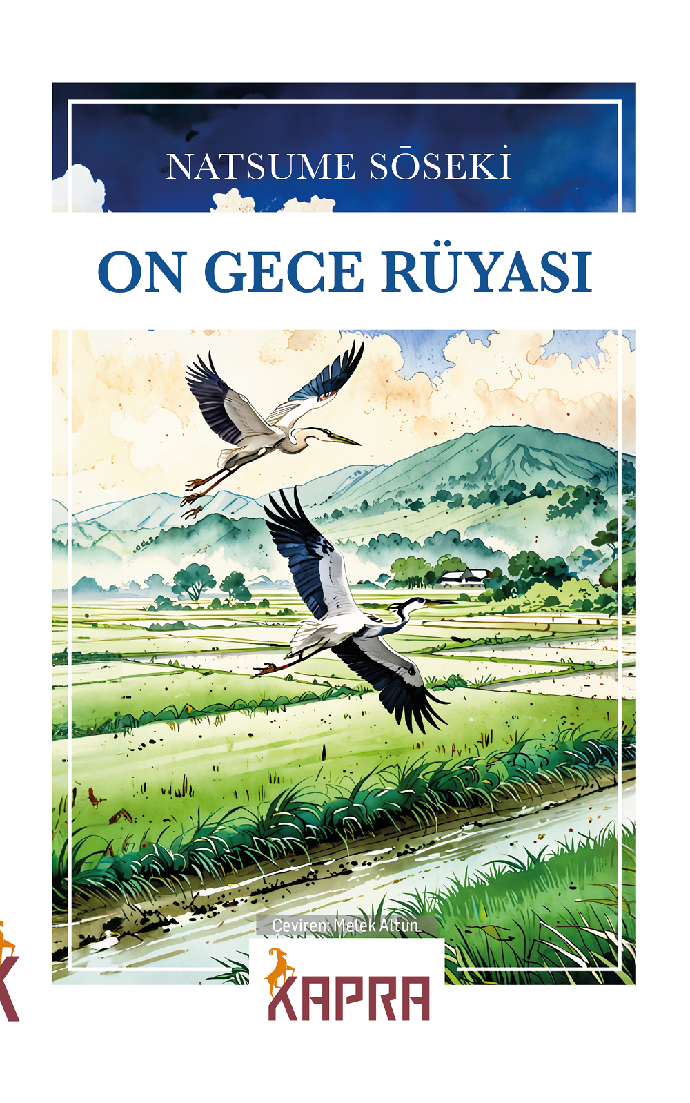 On Gece Rüyası - Natsume Soseki kitap kapağı