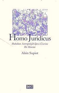 Homo Juridicus - Alain Supiot kitap kapağı