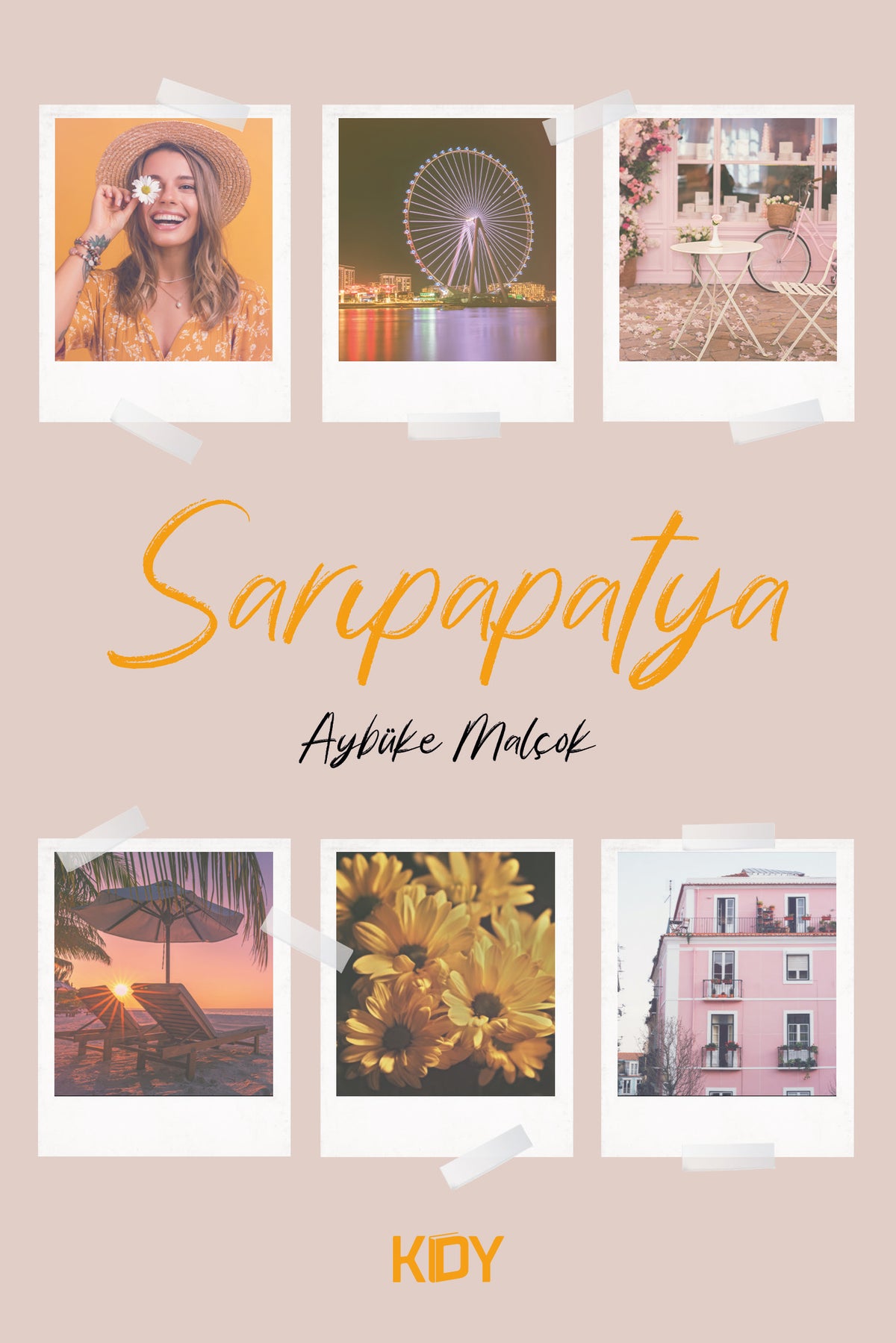 Sarıpapatya - Aybüke Malçok kitap kapağı