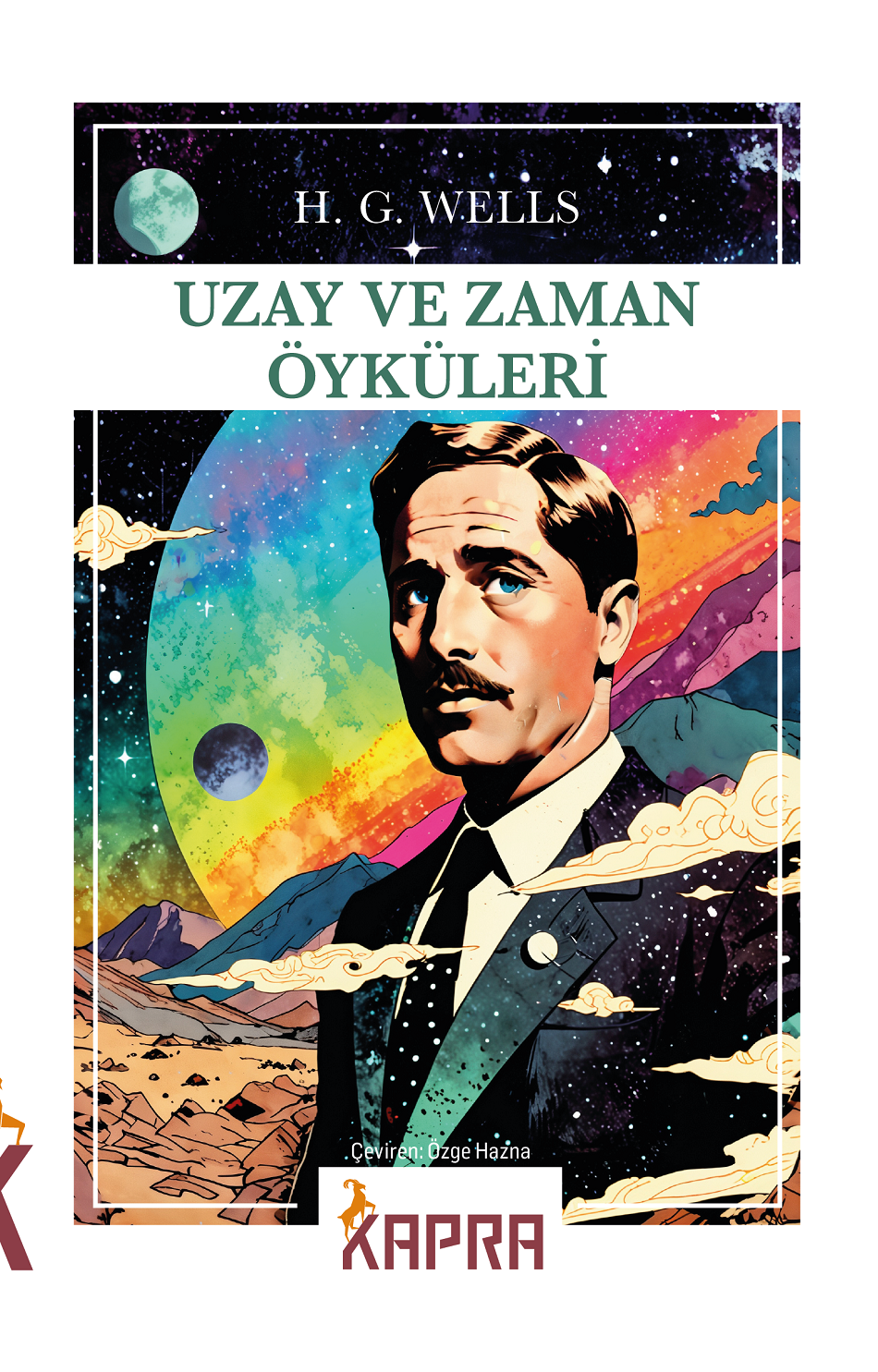 Uzay ve Zaman Öyküleri - Herbert George Wells kitap kapağı