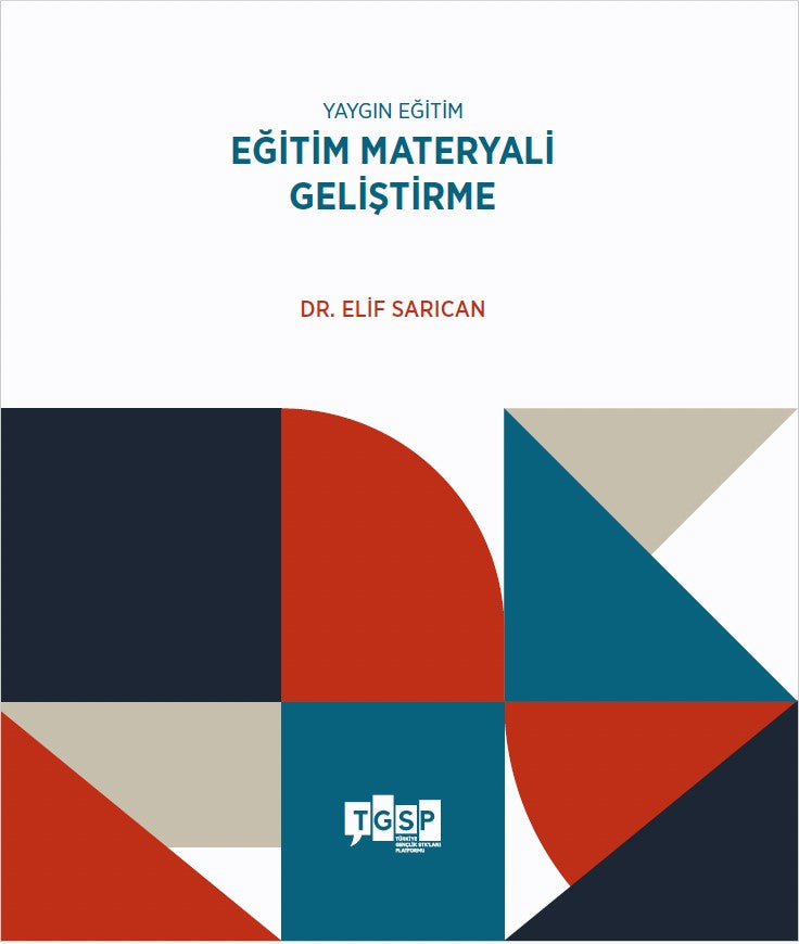 Eğitim Materyali Geliştirme - Dr. Elif Sarıcan kitap kapağı
